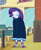 Size: 570x688 | Tagged: safe, derpibooru import, screencap, rarity, best trends forever, equestria girls, equestria girls series, animated, best trends forever: twilight sparkle, bracelet, canterlot high, cape, clothes, cropped, dramatic cape, eyes closed, geode of shielding, gif, high heels, image, jewelry, magical geodes, rarity peplum dress, shoes, sleeveless