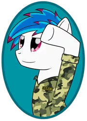 Size: 903x1257 | Tagged: safe, artist:cloudy95, derpibooru import, oc, oc:kami, unofficial characters only, pony, camouflage, clothes, male, salute, solo, stallion, uniform