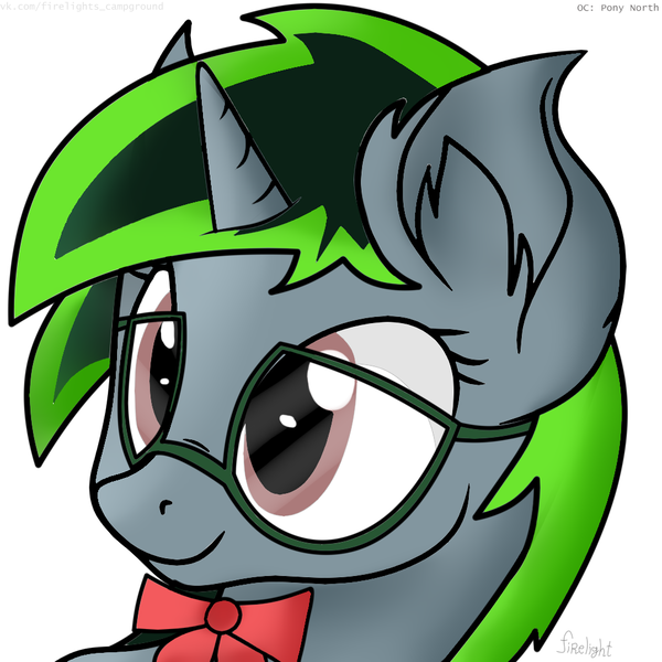 Size: 1024x1024 | Tagged: bust, derpibooru import, glasses, oc, oc:pony north, portrait, safe, simple background, solo, unofficial characters only, white background