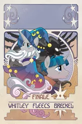 Size: 755x1147 | Tagged: artist:tonyfleecs, cover, derpibooru import, finale, idw, legends of magic, pony of shadows, safe, shadow play, spoiler:comic, spoiler:comiclom12, star swirl the bearded, stygian