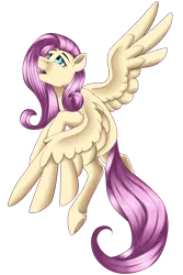 Size: 1024x1536 | Tagged: safe, artist:crecious, derpibooru import, fluttershy, pegasus, pony, female, looking away, looking up, mare, open mouth, simple background, solo, spread wings, transparent background, wings