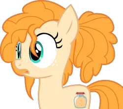 Size: 4656x4113 | Tagged: absurd resolution, artist:frownfactory, cutie mark, derpibooru import, female, mare, pear butter, safe, simple background, solo, svg, .svg available, teenager, the perfect pear, transparent background, vector