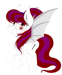 Size: 3581x4310 | Tagged: safe, artist:iflysna94, derpibooru import, oc, oc:dream gaze, unofficial characters only, bat pony, pony, 2018 community collab, derpibooru community collaboration, absurd resolution, bat pony oc, open mouth, raised hoof, simple background, solo, transparent background