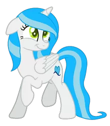 Size: 914x1042 | Tagged: safe, artist:cindydreamlight, derpibooru import, oc, oc:blue moon, unofficial characters only, alicorn, pony, alicorn oc, female, mare, simple background, solo, transparent background