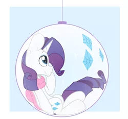 Size: 1600x1488 | Tagged: safe, artist:eivilpotter, derpibooru import, rarity, pony, unicorn, clothes, female, mare, ornament, scarf, smiling, solo