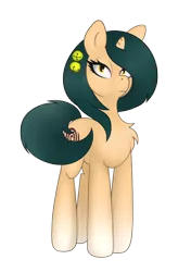 Size: 1516x2148 | Tagged: safe, artist:eqamrd, derpibooru import, oc, oc:amiona, unofficial characters only, pony, unicorn, 2018 community collab, derpibooru community collaboration, bells, female, looking at you, mare, simple background, solo, transparent background