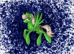 Size: 1024x740 | Tagged: safe, artist:melonseed11, derpibooru import, oc, oc:melon slice, unofficial characters only, pegasus, pony, male, solo, stallion