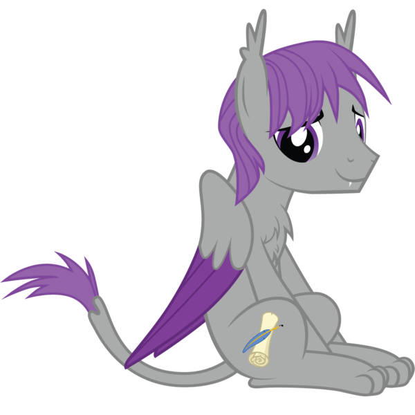 Size: 1200x1200 | Tagged: 2018 community collab, artist:mrumbrellacorps, chest fluff, cutie mark, derpibooru community collaboration, derpibooru import, fangs, leonine tail, male, oc, oc:corpsly, paws, purple eyes, safe, simple background, sitting, smiling, solo, sphinx, sphinx oc, transparent background, unofficial characters only, vector