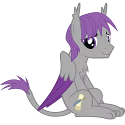 Size: 1200x1200 | Tagged: 2018 community collab, artist:mrumbrellacorps, chest fluff, cutie mark, derpibooru community collaboration, derpibooru import, fangs, leonine tail, male, oc, oc:corpsly, paws, purple eyes, safe, simple background, sitting, smiling, solo, sphinx, sphinx oc, transparent background, unofficial characters only, vector