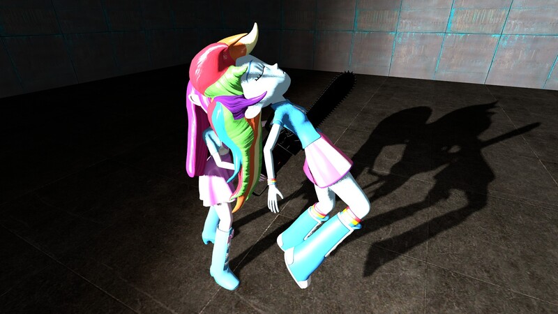 dead rainbow dash vs pinkamena