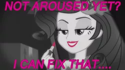 Size: 1920x1080 | Tagged: suggestive, derpibooru import, edit, edited screencap, screencap, rarity, equestria girls, equestria girls series, rarity investigates: the case of the bedazzled boot, bedroom eyes, caption, fetish, image macro, lips, lipstick, lipstick fetish, meme, out of context, rarity investigates (eqg): trixie, sexy, text