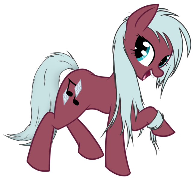 Size: 1221x1130 | Tagged: safe, artist:gliconcraft, derpibooru import, oc, oc:diamond song, unofficial characters only, earth pony, pony, 2018 community collab, derpibooru community collaboration, female, mare, raised hoof, simple background, smiling, solo, transparent background