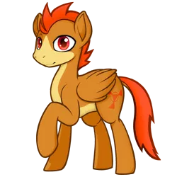 Size: 2000x2000 | Tagged: safe, artist:darkdoomer, derpibooru import, oc, oc:patachu, unofficial characters only, pegasus, pony, 2018 community collab, derpibooru community collaboration, raised hoof, simple background, solo, transparent background