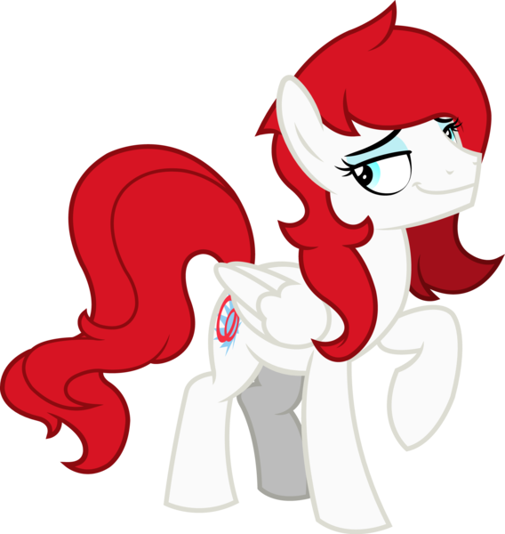 Size: 1818x1922 | Tagged: safe, artist:outlawedtofu, derpibooru import, oc, oc:air raid, unofficial characters only, pegasus, pony, 2018 community collab, derpibooru community collaboration, fallout equestria, fallout equestria: outlaw, eyeshadow, femboy, lidded eyes, looking at you, makeup, male, raised hoof, simple background, stallion, transparent background, vector