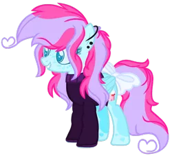 Size: 1024x931 | Tagged: safe, artist:bezziie, derpibooru import, oc, oc:strawberry pie, unofficial characters only, pegasus, pony, clothes, female, mare, simple background, solo, sweater, transparent background