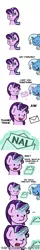 Size: 1280x8000 | Tagged: suggestive, artist:ljdamz1119, derpibooru import, starlight glimmer, trixie, pony, unicorn, ..., :t, comic, dialogue, duo, female, glowing horn, implied anal, implied lesbian, implied shipping, implied startrix, letter, levitation, lidded eyes, magic, mare, sex joke, smiling, telekinesis, unamused