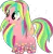 Size: 1024x1035 | Tagged: safe, artist:ra1nb0wk1tty, derpibooru import, lemon zest, ponified, pony, saiyan, dragon ball z, equestria girls ponified, image, png, rainbow power, simple background, solo, transparent background