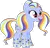 Size: 1024x993 | Tagged: safe, artist:ra1nb0wk1tty, derpibooru import, sugarcoat, ponified, pony, saiyan, dragon ball z, equestria girls ponified, image, png, rainbow power, simple background, solo, transparent background