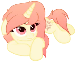 Size: 786x632 | Tagged: safe, artist:venomns, derpibooru import, oc, oc:soleil, unofficial characters only, pony, unicorn, base used, female, mare, prone, simple background, solo, transparent background