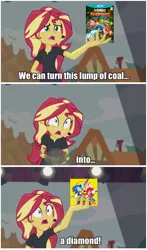 Size: 1043x1779 | Tagged: safe, derpibooru import, edit, edited screencap, screencap, sunset shimmer, equestria girls, equestria girls series, opening night, amy rose, crossover, image, jpeg, knuckles the echidna, miles "tails" prower, opening night: sunset shimmer, sonic boom, sonic mania, sonic the hedgehog, sonic the hedgehog (series)