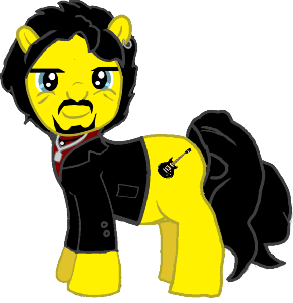 Size: 708x732 | Tagged: safe, artist:grapefruitface1, derpibooru import, oc, oc:riff chords, ponified, unofficial characters only, earth pony, pony, clothes, male, musician, simple background, smiling, solo, stallion, steve lukather, toto (band), transparent background