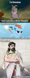 Size: 634x1654 | Tagged: artist:totallynotabronyfim, comic, derpibooru import, image macro, incest, joke, meme, oedipus, rainbow dash, safe, sonic rainboom, thumper