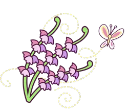 Size: 572x500 | Tagged: artist:anscathmarcach, butterfly, cutie mark, cutie mark only, derpibooru import, flower, g3, heather winds, no pony, safe, simple background, solo, transparent background