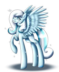 Size: 1601x1957 | Tagged: safe, artist:lada03, derpibooru import, oc, oc:snowdrop, unofficial characters only, pony, simple background, snow, solo, transparent background