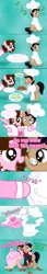 Size: 1236x7177 | Tagged: artist:shinta-girl, ask, comic, couple, derpibooru import, oc, oc:brain teaser, oc:shinta pony, safe, tumblr, unofficial characters only