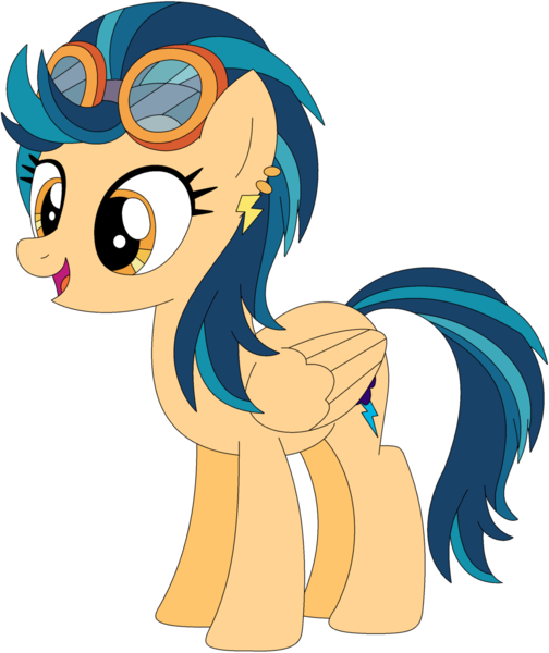 Size: 1024x1219 | Tagged: safe, artist:ra1nb0wk1tty, derpibooru import, indigo zap, ponified, pony, cute, equestria girls ponified, goggles, image, png, simple background, solo, transparent background, zapabetes