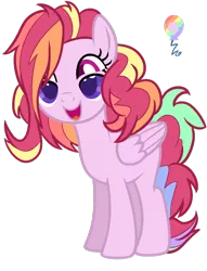 Size: 1024x1339 | Tagged: safe, artist:mydoggycatmadi, artist:pasteldashie, derpibooru import, pinkie pie, rainbow dash, oc, oc:pastel dashie, pony, fusion, glasses, simple background, solo, transparent background