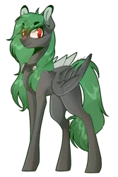 Size: 1207x1804 | Tagged: safe, artist:holoriot, derpibooru import, oc, oc:toxic gears, unofficial characters only, pegasus, pony, female, mare, simple background, solo, transparent background