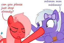 Size: 2359x1605 | Tagged: safe, artist:arifproject, derpibooru import, oc, oc:comment, oc:downvote, ponified, unofficial characters only, pony, derpibooru, derpibooru ponified, dialogue, duo, eyes closed, meta, simple background, spread wings, transparent background, unamused, vector, wings