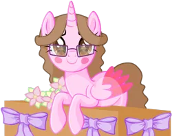 Size: 1024x810 | Tagged: safe, artist:cindydreamlight, derpibooru import, oc, oc:cindy, unofficial characters only, alicorn, female, glasses, mare, simple background, solo, transparent background