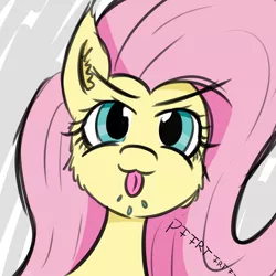 Size: 4000x4000 | Tagged: safe, artist:maneingreen, derpibooru import, fluttershy, :p, pffftftpfpfffttff, silly, tongue out