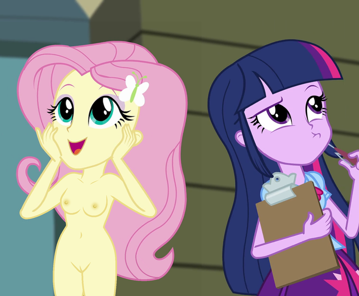Size: 872x720 | Tagged: explicit, derpibooru import, edit, edited edit, edited screencap, editor:ah96, editor:slayerbvc, screencap, twilight sparkle, twilight sparkle (alicorn), equestria girls, shake your tail, breasts, casual nudity, clothed female nude female, female, nipples, nude edit, nudity, vulva