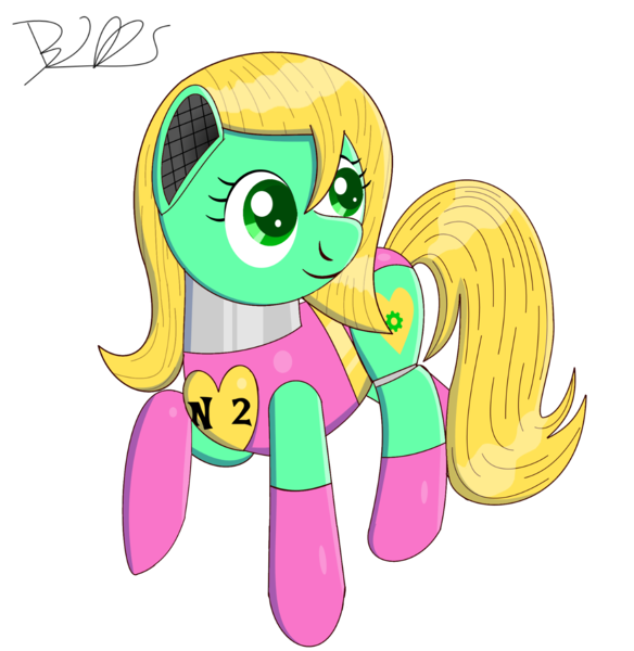 Size: 1656x1700 | Tagged: safe, artist:trackheadtherobopony, derpibooru import, oc, oc:goldheart, unofficial characters only, pony, robot, robot pony, clothes, cute, leotard, signature, simple background, solo, transparent background