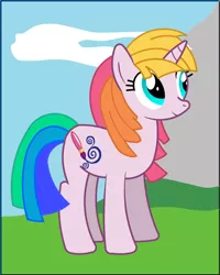 Size: 3504x4384 | Tagged: safe, artist:vector-brony, derpibooru import, toola roola, pony, g3.5, g3.5 to g4, generation leap, solo, unicorn toola roola