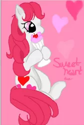 Size: 298x441 | Tagged: safe, artist:thelittledixie, derpibooru import, sweetheart, pony, my little pony tales, cute, g1, solo, sweetheartorable