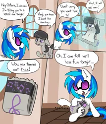 Size: 3000x3500 | Tagged: abdl, artist:skitter, cutie mark diapers, derpibooru import, diaper, diaper fetish, diaper tf, female, fetish, inanimate tf, lesbian, octavia melody, poofy diaper, suggestive, touching diaper, transformation, transformation sequence, vinyl scratch