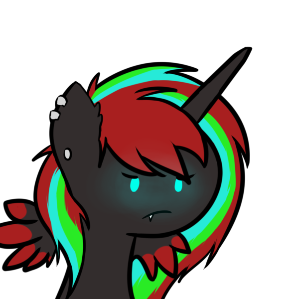 Size: 800x800 | Tagged: alicorn, alicorn oc, artist:godofsteak, bust, derpibooru import, ear piercing, glowing eyes, oc, oc:nova pop, piercing, safe, simple background, transparent background, unofficial characters only