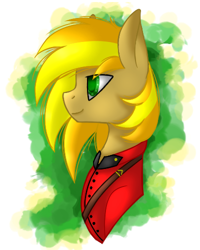 Size: 400x500 | Tagged: safe, artist:blocksy-art, derpibooru import, oc, unofficial characters only, pony, bust, clothes, male, portrait, royal canadian mounted police, solo, stallion, uniform