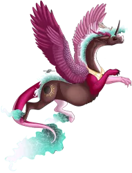 Size: 1120x1467 | Tagged: artist:bijutsuyoukai, derpibooru import, draconequus, draconequus oc, hybrid, interspecies offspring, next generation, oc, oc:equinox, offspring, parent:discord, parent:princess celestia, parents:dislestia, safe, simple background, solo, transparent background, unofficial characters only