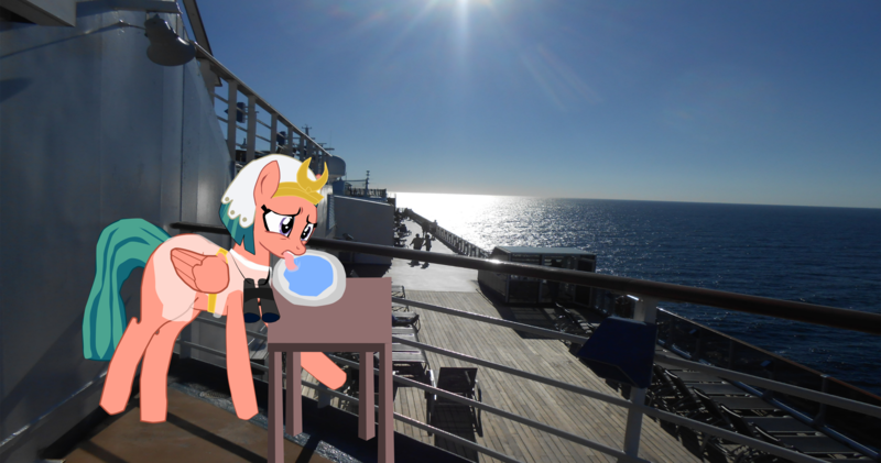 Size: 2569x1353 | Tagged: safe, artist:oceanrailroader, derpibooru import, somnambula, irl, photo, ponies in real life, quality, tongue out