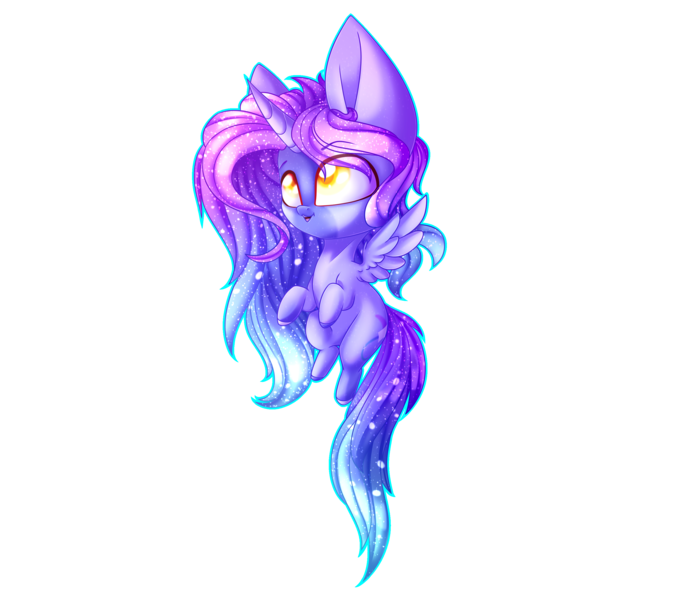 Size: 2900x2500 | Tagged: safe, artist:immagoddampony, derpibooru import, oc, oc:silver glitter, unofficial characters only, alicorn, pony, chibi, female, high res, mare, simple background, solo, transparent background