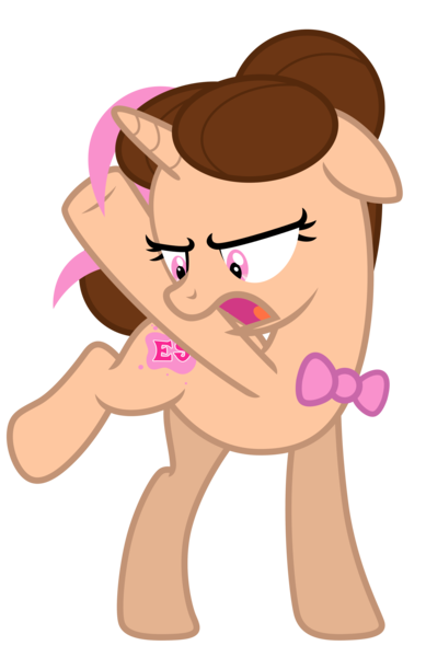 Size: 4285x6604 | Tagged: safe, artist:estories, derpibooru import, oc, oc:pink rose, oc:think pink, unofficial characters only, pony, unicorn, absurd resolution, bowtie, female, mare, rule 63, simple background, solo, transparent background, vector