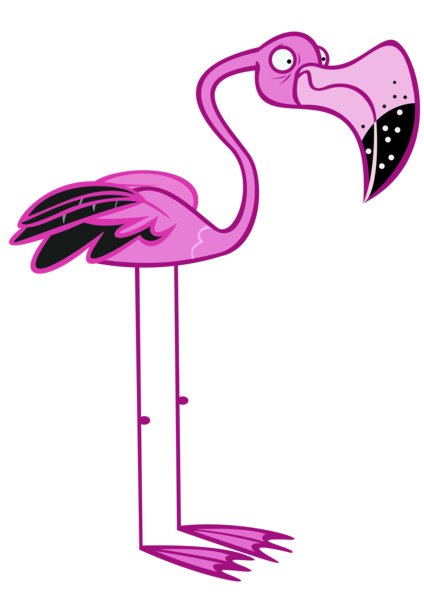 Size: 6000x8500 | Tagged: absurd resolution, animal, artist:gurugrendo, bird, derpibooru import, flamingo, resource, safe, simple background, solo, transparent background, vector