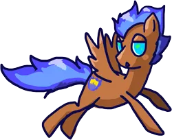 Size: 981x799 | Tagged: safe, artist:tacomaster, derpibooru import, oc, oc:nimble wing, unofficial characters only, pegasus, pony, looking back, looking over shoulder, male, simple background, solo, spread wings, transparent background, wings