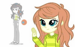 Size: 563x358 | Tagged: safe, artist:trini-mite, derpibooru import, wallflower blush, a friendship to remember, equestria girls, equestria girls series, animated, color detection, gif