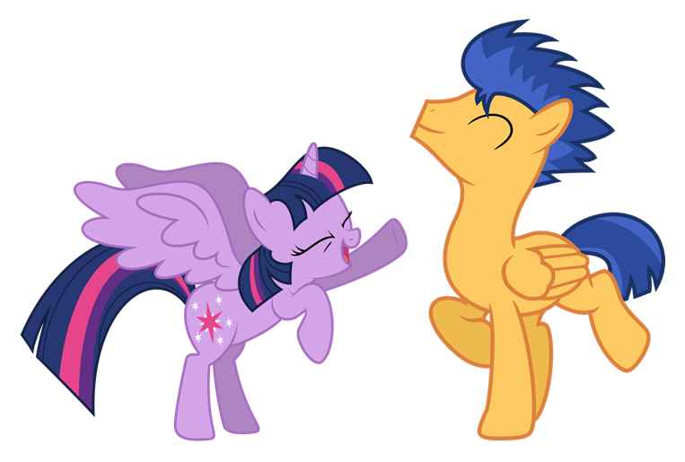 Size: 763x515 | Tagged: safe, derpibooru import, flash sentry, twilight sparkle, twilight sparkle (alicorn), alicorn, best friends, dancing, do the sparkle, female, flashlight, just friends, male, shipping, simple background, straight, white background